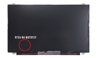 Matryca Innolux N156HCA-E5A C1 SLIM / 15,6'' FullHD (1920 x 1080) / 30 pin eDP / elektronika tył / Klasa A-