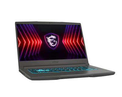 Nowy gamingowy MSI Thin 15 B13VE Core i5 13420H (13-gen.)  / 16 GB / 2 TB SSD / 15,6'' FullHD 144Hz / Win 11 + GeForce RTX 4060 / cosmo gray