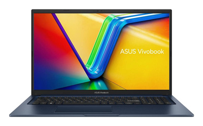 Nowy Asus VivoBook X1704ZA-I38512DX Core i3 1215U (12-gen.) / 16 GB / 480 SSD / 17,3’’ FullHD / Win 11, niebieski