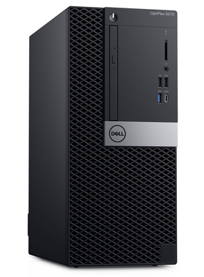  Dell OptiPlex 5070 Tower Core i7 9700 (9-gen.) 3,0 GHz / 16 GB / 960 SSD / Win 11 Pro