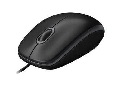 Mysz optyczna przewodowa Logitech B100 (USB)