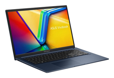Nowy Asus VivoBook X1704ZA-I38512DX Core i3 1215U (12-gen.) / 16 GB / 480 SSD / 17,3’’ FullHD / Win 11, niebieski