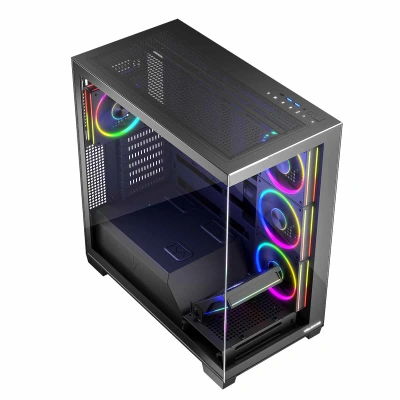 Gamingowy MODECOM Volcano Stellar ARGB MIDI 5F Tower AMD Ryzen 5 5600 3,5 GHz / 16 GB / 480 SSD / Win 11 + Nvidia GeForce RTX 5060 Ti [8 GB]