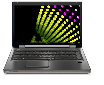 HP EliteBook 8770w Core i7 3740QM (3-gen.) 2,7 GHz / 8 GB / 240 SSD / 17'' FullHD / Win 10 Prof. (Update) + Quadro K3000