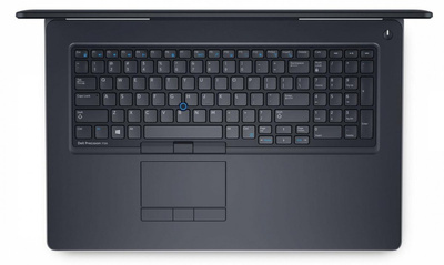 Dell Precision 7720 Core i7 7820HQ (7-gen.) 2,9 GHz / 8 GB / 240 SSD / 17,3'' FullHD / Win 10 Pro + Nvidia Quadro M1200