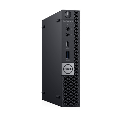 Dell OptiPlex 5070 Tiny Core i3 8100T (8-gen.) 3,1 GHz / 16 GB / 240 SSD / Win 11 Pro