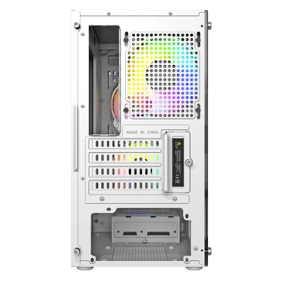 Nowy gamingowy Logic Aramis biały ARGB MINI AMD Ryzen 5 4500 3,6 GHz / 16 GB / 960 SSD / Win 11 + Nvidia RTX 3050 [6 GB]