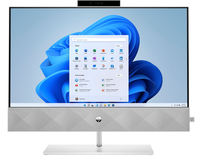 HP Pavilion 24-k1305st AIO Core i5 11500T 1,5 GHz / 16 GB / 960 SSD / 23,8'' FullHD, dotyk / Win 11, biały